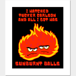 SUNBURNT BALLS Posters and Art